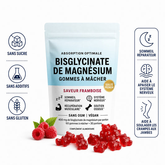 Gummies au Bisglycinate de Magnésium